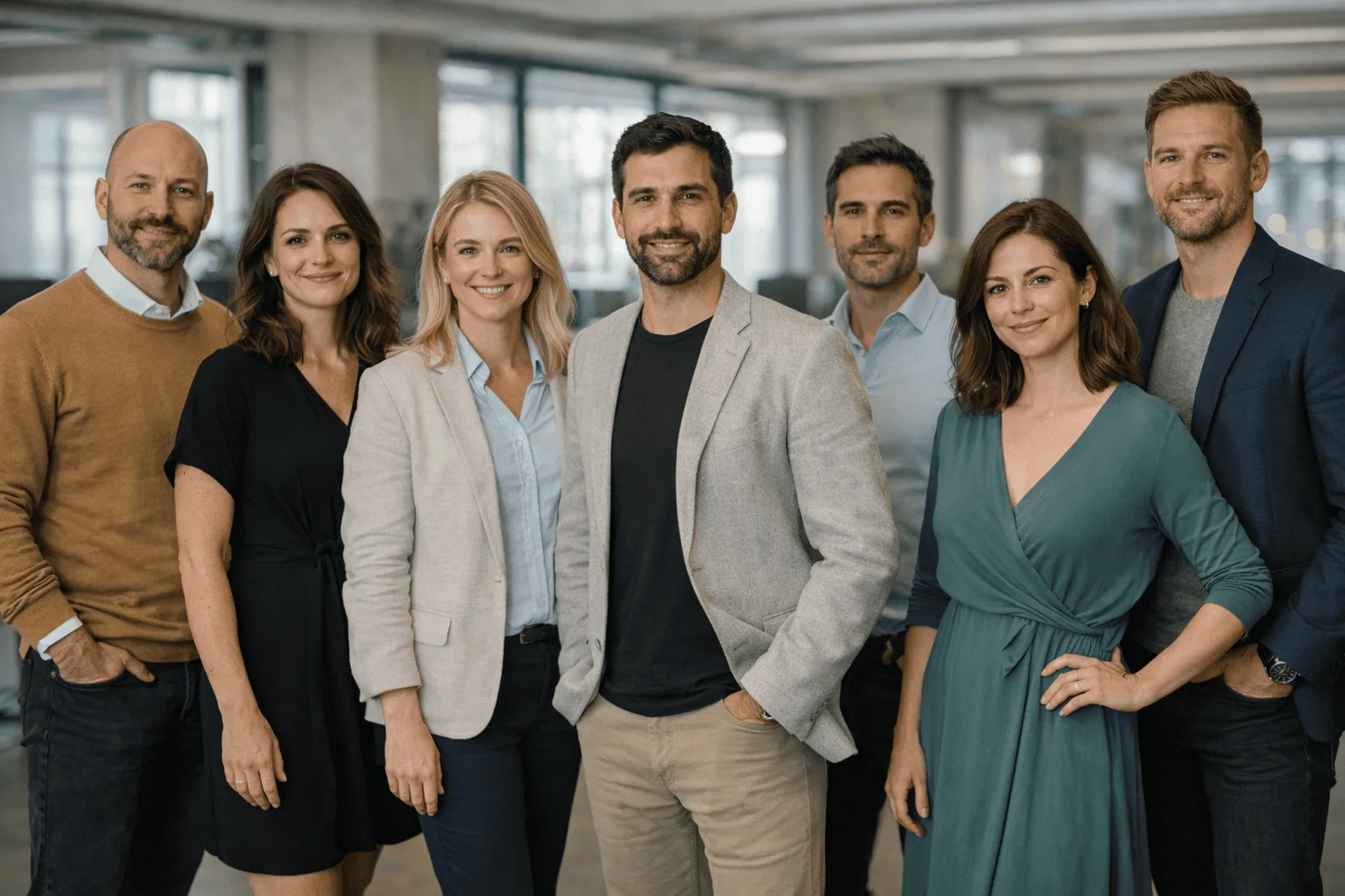 Team working on AI trading platform — Perle Zinsstein